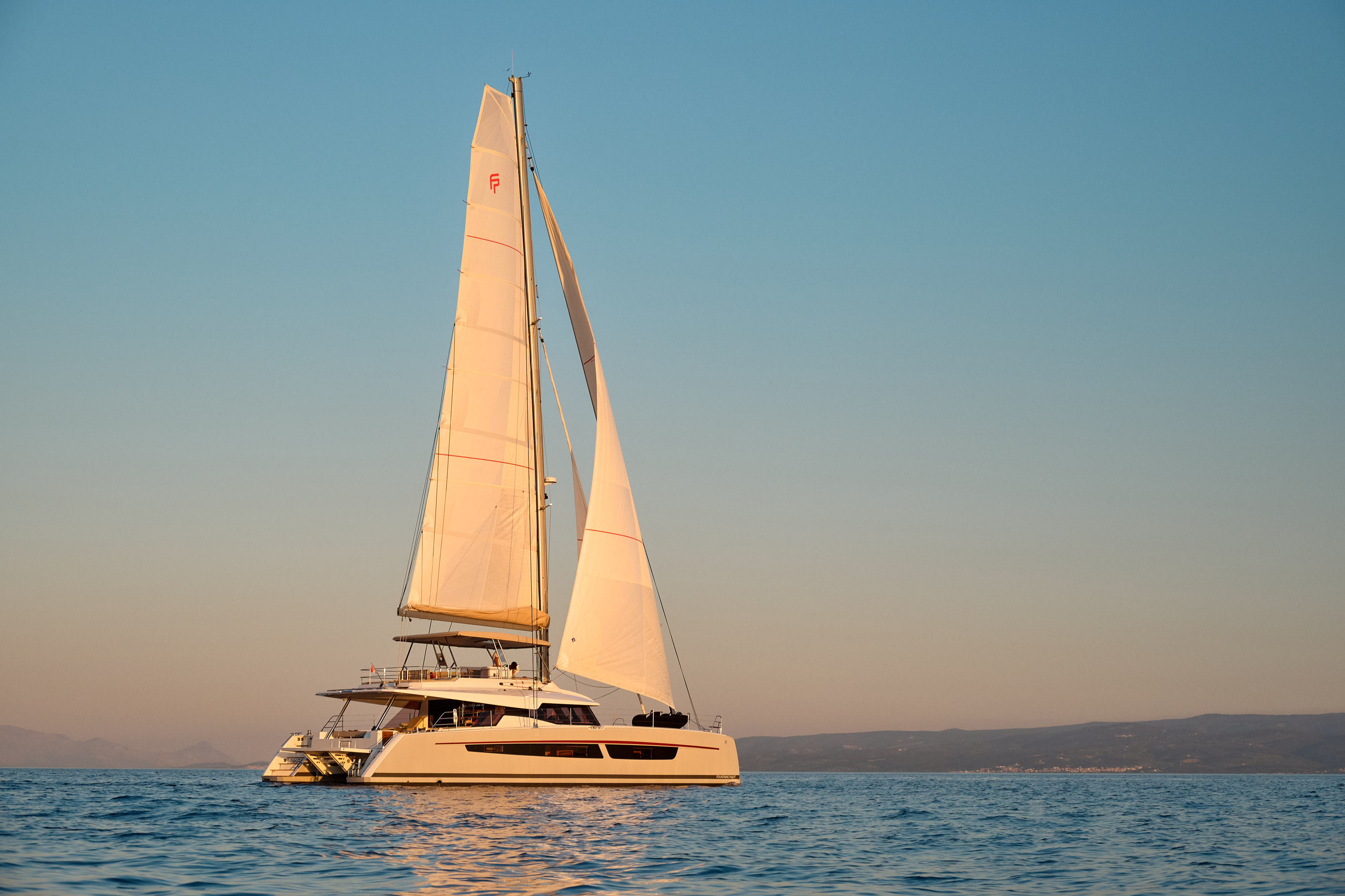 NIKA I catamaran, Dalmatian coast